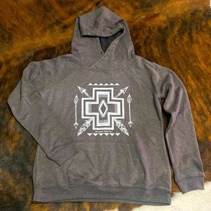 Women’a Aztec Hoodie- Size L